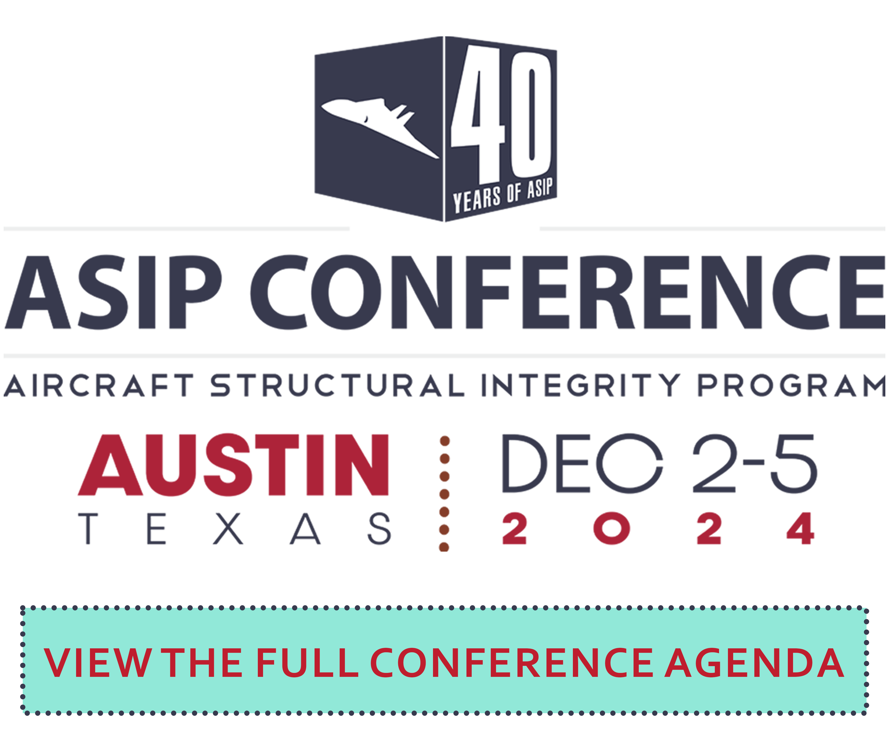 Mark Your Calendar for 2024 // Austin, TX // Dec. 2-5, 2024